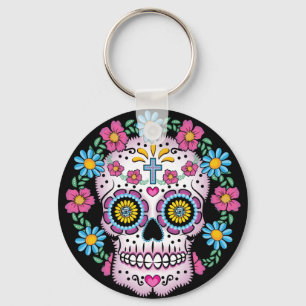Chaveiro Dia de los Muertos Skull