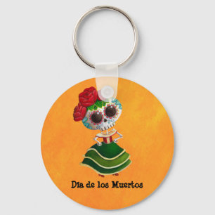 Chaveiro Dia de Muertos Má Morte Mexicana