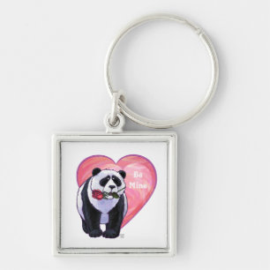 Chaveiro Dia de os namorados do Urso de Panda