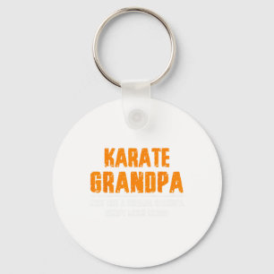 Chaveiro Dia de os pais do avô Karate - Vovô masculino