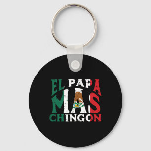 Chaveiro Dia de os pais El Papa Mas Chingon Engraçado Pai m