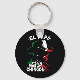 Chaveiro Dia de os pais El Papa Mas Chingon Engraçado Pai m