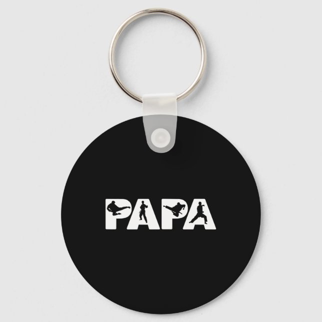 Chaveiro Dia de os pais Engraçado Presente Para Pai - Papá  (Frente)