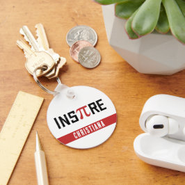 Chaveiro Dia de Pi InsPire Personalizado | Presentes de Mat