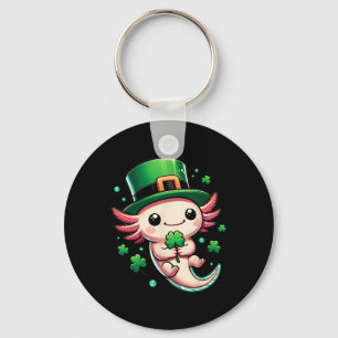 Chaveiro Dia de São Patrício Axolotl Meninos Meninas Axolot