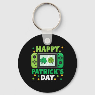 Chaveiro Dia de São Patrício Controladora Vídeo Jogo Crianç