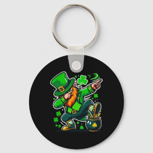 Chaveiro Dia de São Patrício Dabbing Leprechaun Meninos Men
