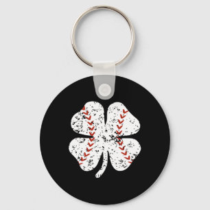 Chaveiro Dia de São Patrício de Shamrock Baseball Pitcher H