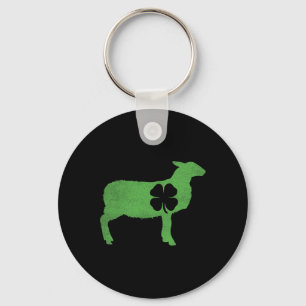 Chaveiro Dia de São Patrício Ovelha Trevo Irlandês Santo Pa