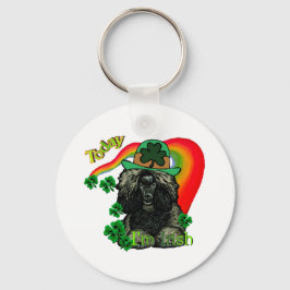 Chaveiro Dia de São Patrício Poodle