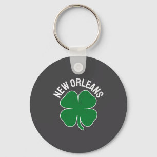 Chaveiro Dia de São Patrício Trevo New Orleans La Irlandês