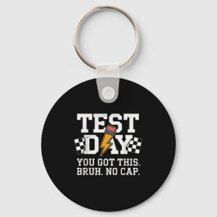 Chaveiro Dia de Teste Bruh Sem Limites Motivação 