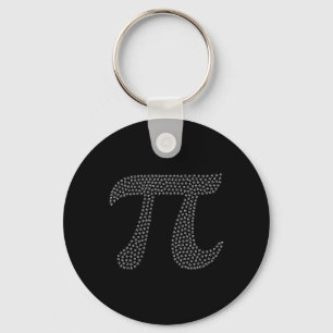 Chaveiro Dia do Pi Fofo 3.14 Mini Símbolo Geek de Matemátic