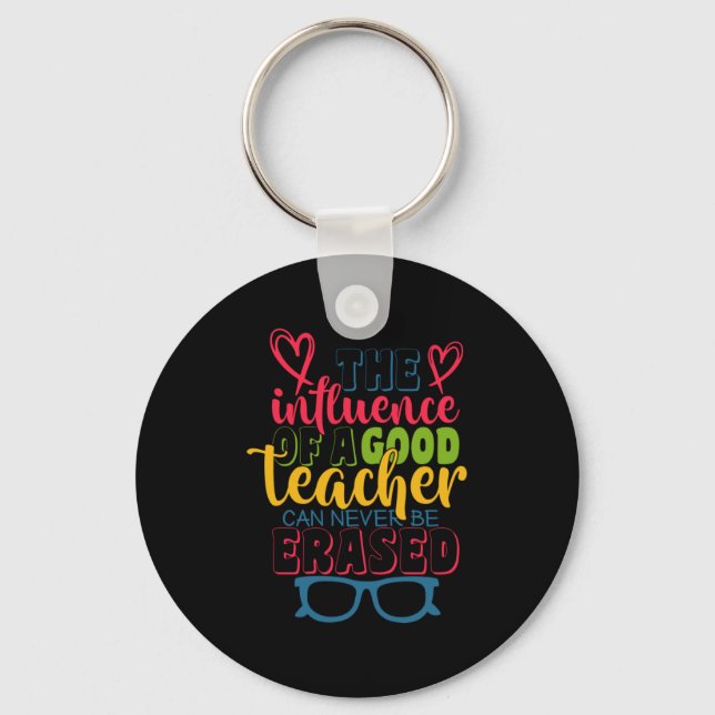 Chaveiro Dia do Professor A Influência de Um Bom Professor (Frente)