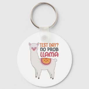 Chaveiro Dia do Teste de Presente do Professor Llama? Sem P