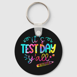 Chaveiro Dia do Teste de Testemunho T Mostra It#39; #39;s D