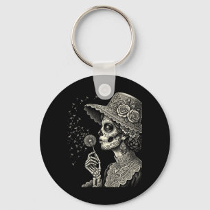 Chaveiro Dia dos Homens Agência Governamental Skull Sugar
