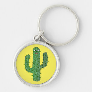 Chaveiro Dia dos Mortos Felizes Cactus