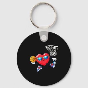 Chaveiro Dia dos namorados basquete enterrada esportes home