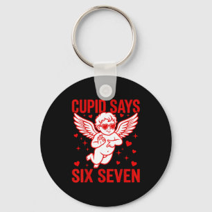 Chaveiro Dia dos Namorados Cupido Diz Seis Sete Meme Gir