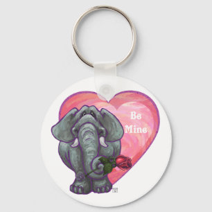 Chaveiro Dia dos namorados do elefante
