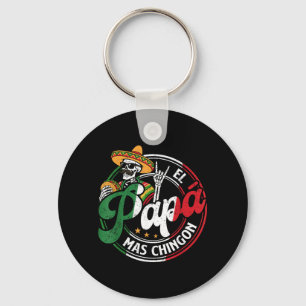 Chaveiro Dia dos Pais El Papa Mas Chingon Pai Mexicano Engr