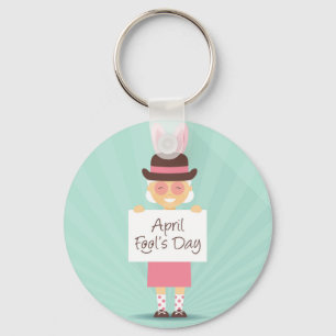 Chaveiro dia dos tolos de abril
