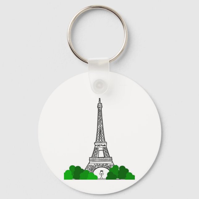 Chaveiro Dia em Paris (Frente)