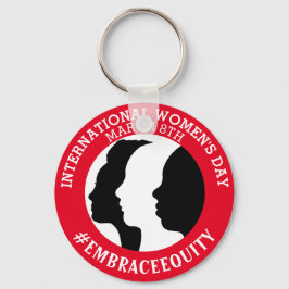 Chaveiro Dia Internacional da Mulher é 8 de março
