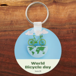Chaveiro Dia Mundial da Bicicleta