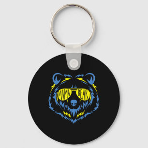 Chaveiro Dia Mundial da Síndrome de Down T21 Mama Bear