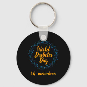 Chaveiro Dia Mundial do Diabetes