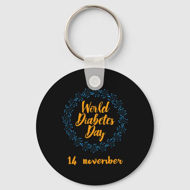 Chaveiro Dia Mundial do Diabetes (Frente)