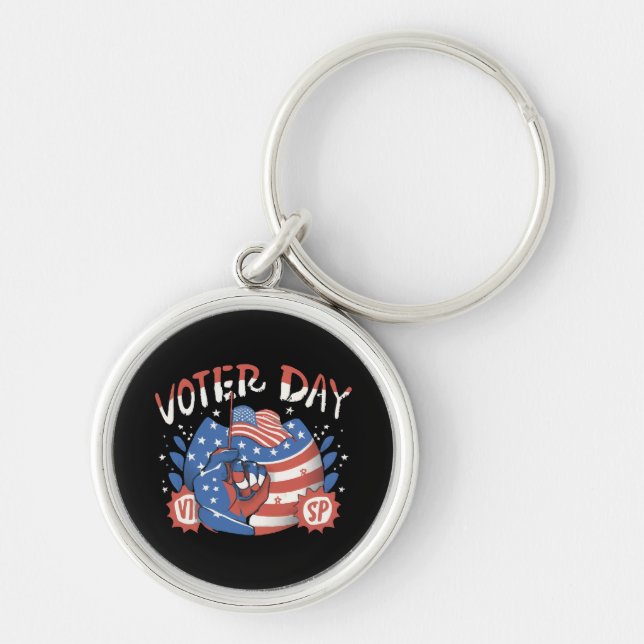 Chaveiro Dia Nacional de Registro de Eleitores (Frente)