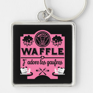 Chaveiro Dia Nacional do Waffle