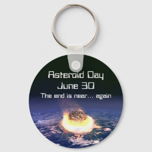 Chaveiro Dia o 30 de junho asteróide