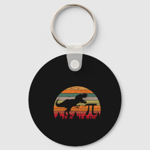 Chaveiro Dia Retro Pi 3.14 Dinossauro Pi Day Divertido Mate