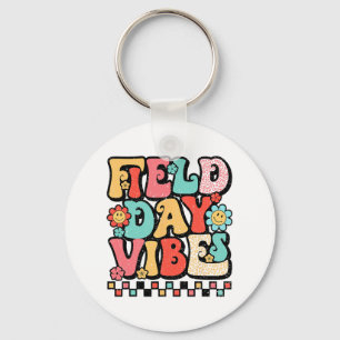 Chaveiro Dia Vibes Groovy Summer Teacher Kid No Último Dia