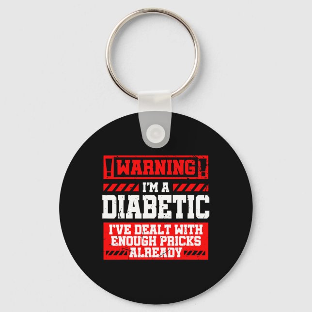 Chaveiro Diabetes Difundidos Sensibilização Mês Picos Diabé (Frente)