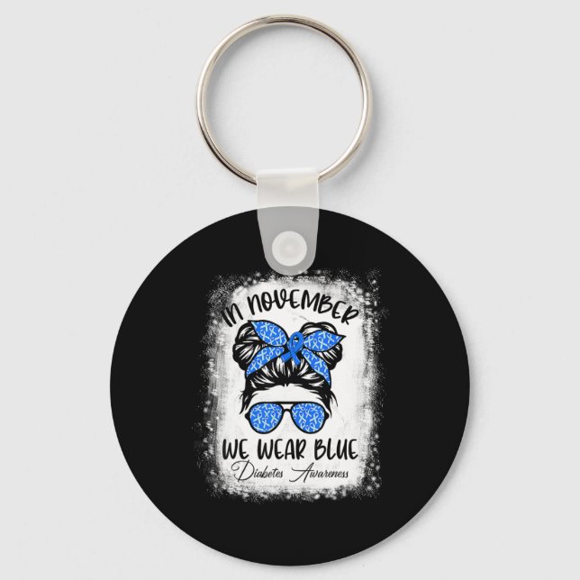 Chaveiro Diabetes Guerreiro Sensibilização para diabéticos  (Frente)