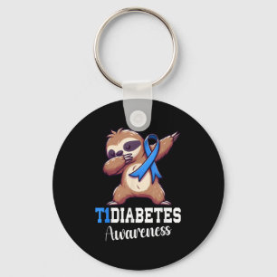 Chaveiro Diabetes Leves Sensibilização Tipo 1 Diabetes B