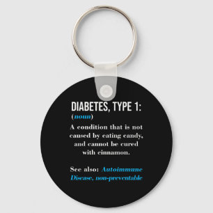 Chaveiro Diabetes Tipo 1 Definição Doença Autoimune