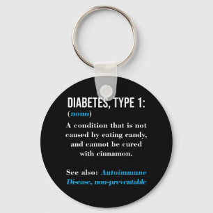 Chaveiro Diabetes Tipo 1 Definição Doença Autoimune