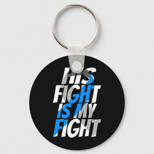 Chaveiro Diabetes Tipo 1 Fita Tipo 2 Sensibilização para a  (Frente)