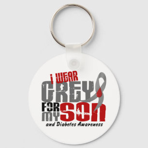 Chaveiro Diabetes, VISTO CINZA PARA MEU FILHO 6.2