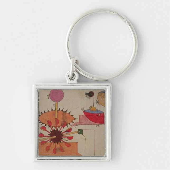 Chaveiro Diagrama de um sistema para a água de bombeamento (Frente)