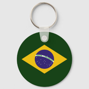 Chaveiro Diamante do Brasil - emblema da bandeira brasileir