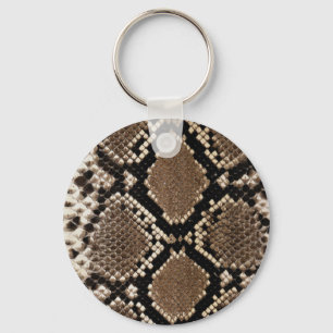 Chaveiro Diamond Back Rattlessnake Skin