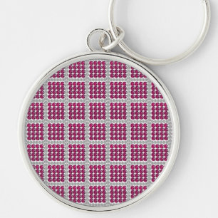 Chaveiro Diamond Pink Tourmaline