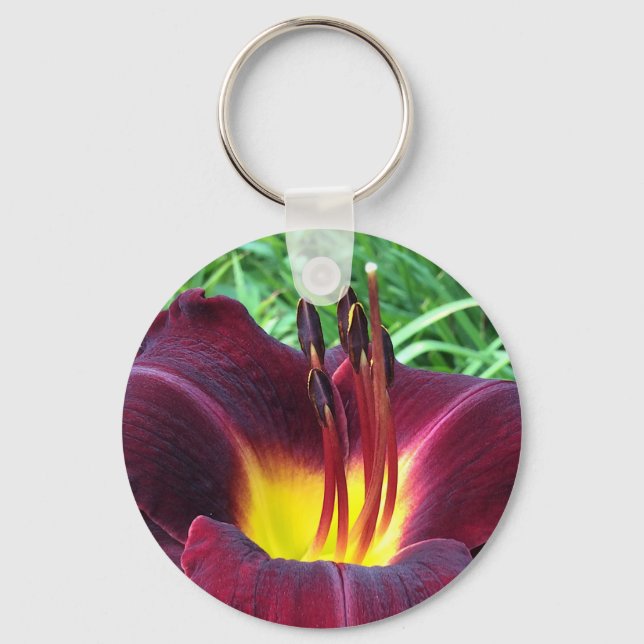 Chaveiro DIARIAMENTE "Dominic" B Vinho Negro. (Frente)